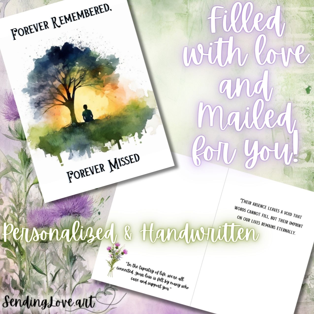 Grief Support - Single Card