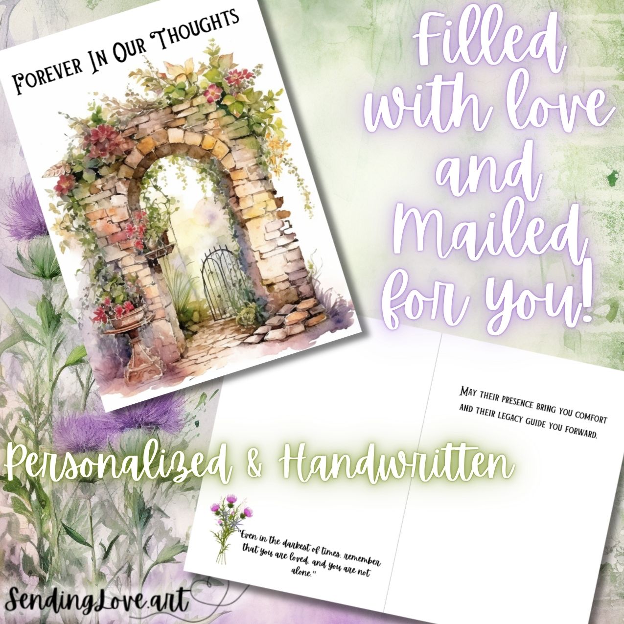 Grief Support - Single Card