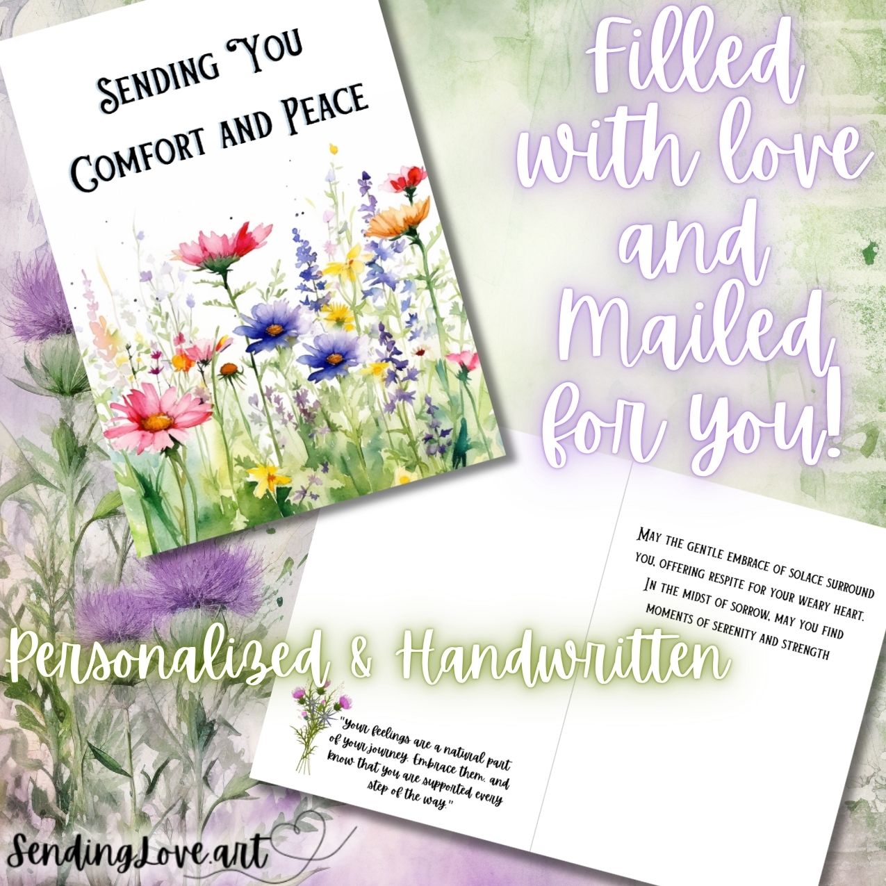 Grief Support - Single Card