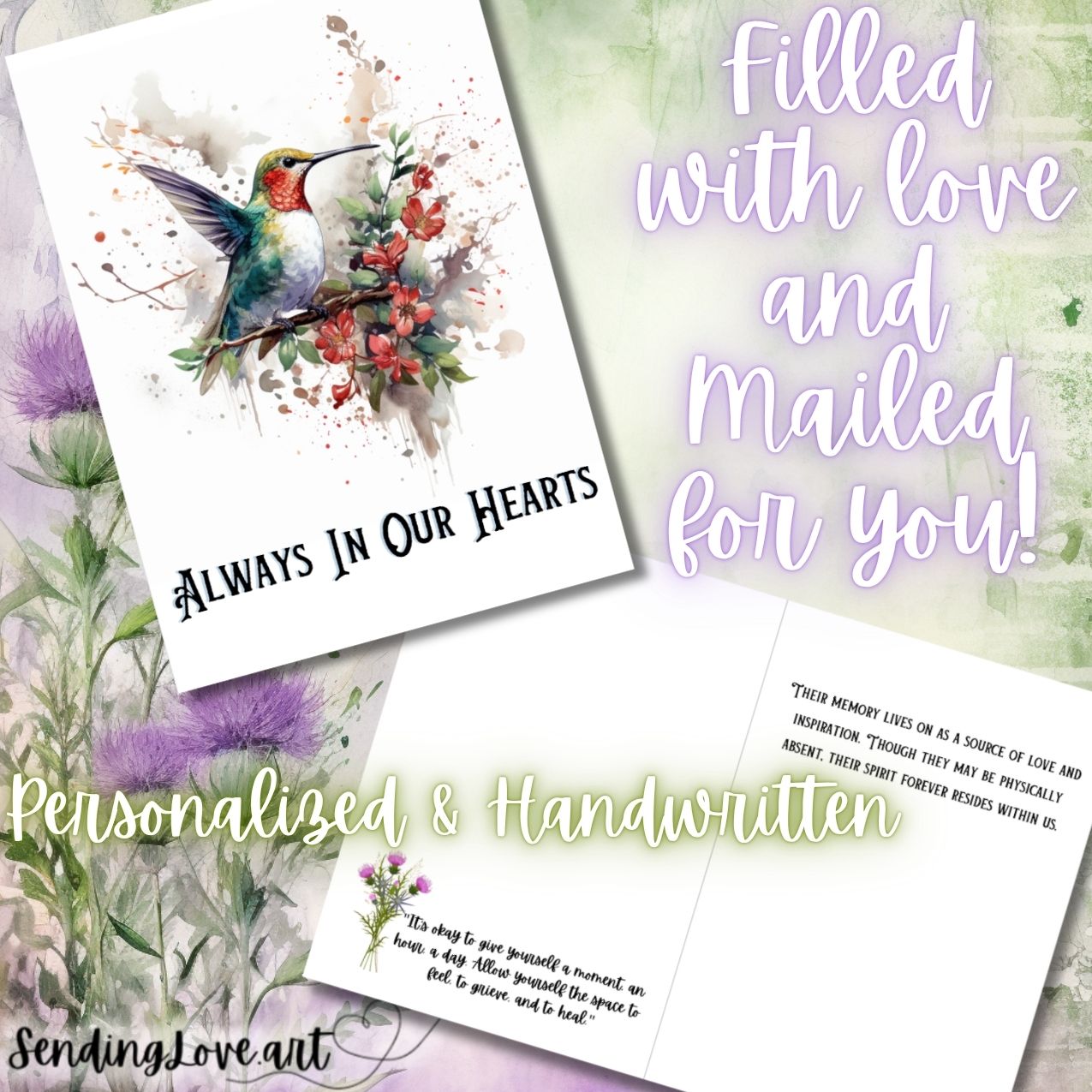 Grief Support - Single Card