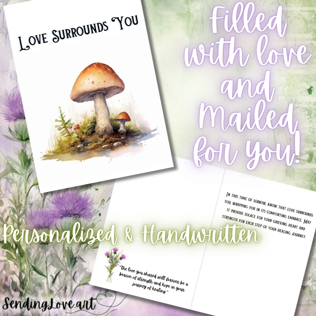 Grief Support - Single Card