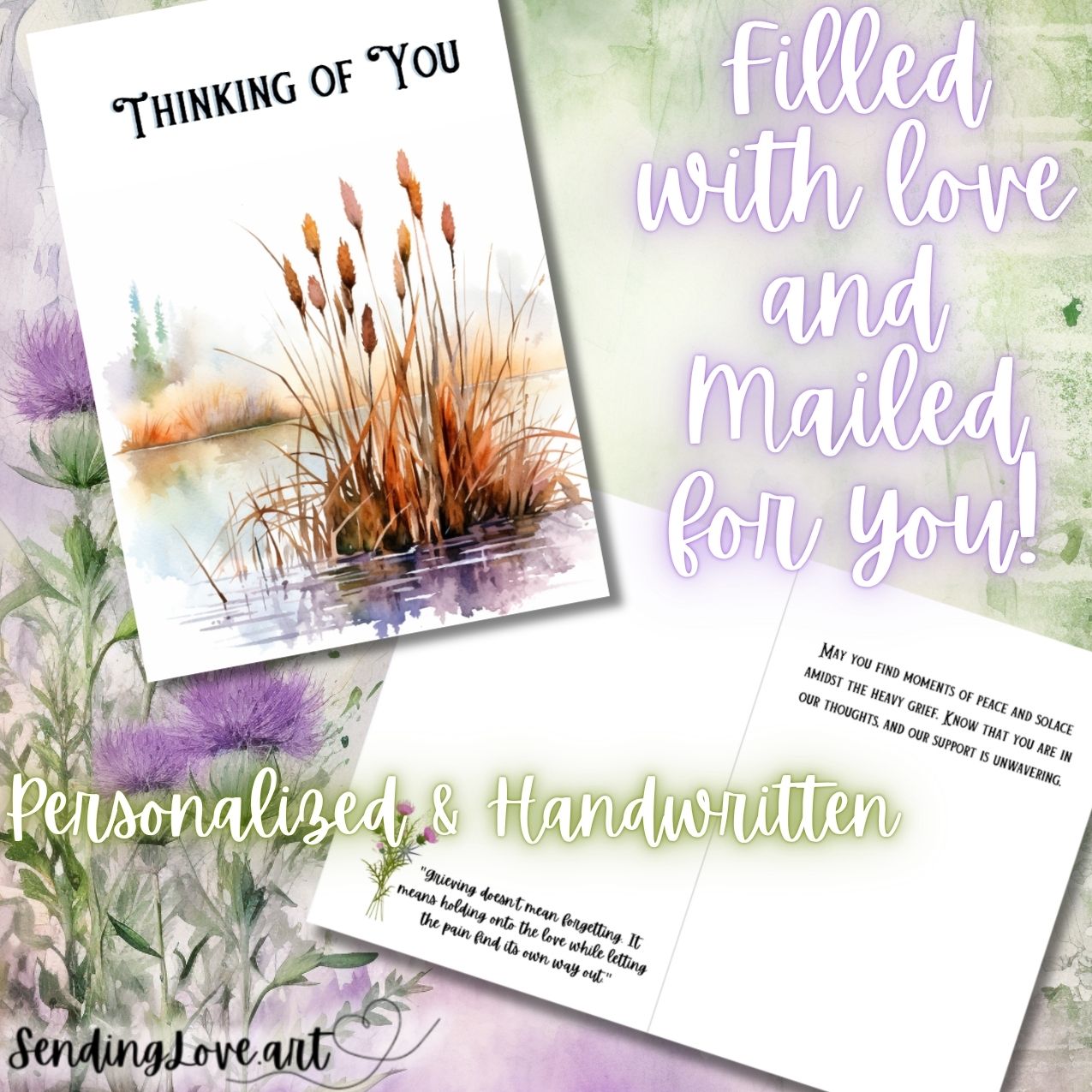 Grief Support - Single Card