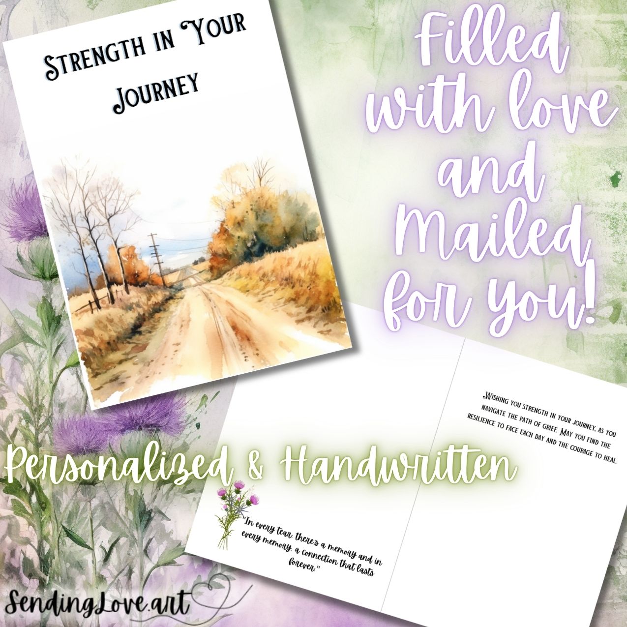 Grief Support - Single Card
