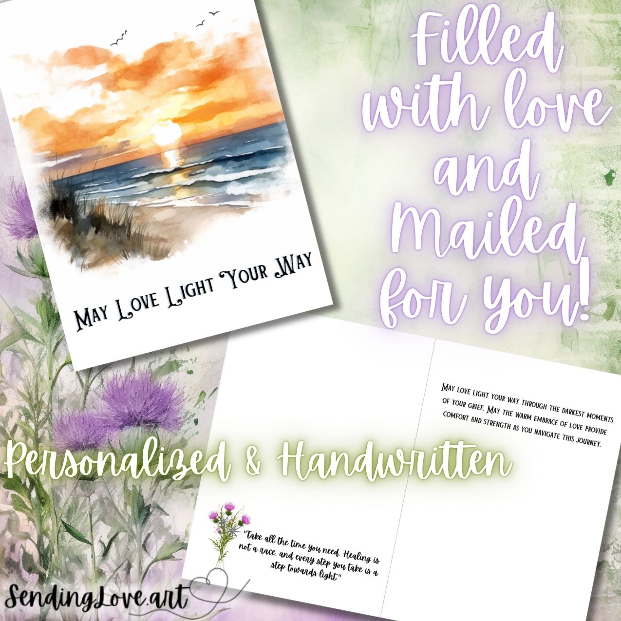 Grief Support - Single Card