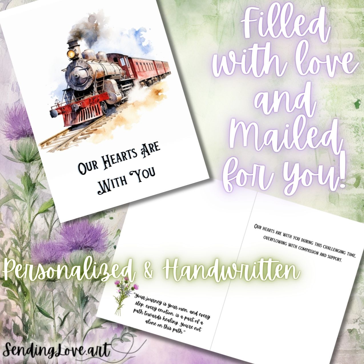 Grief Support - Single Card
