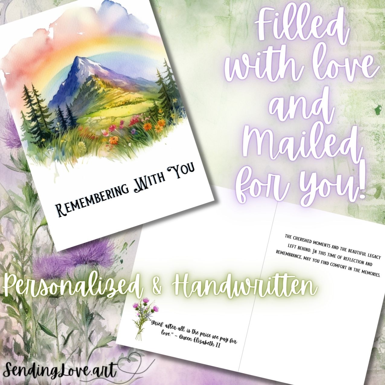 Grief Support - Single Card