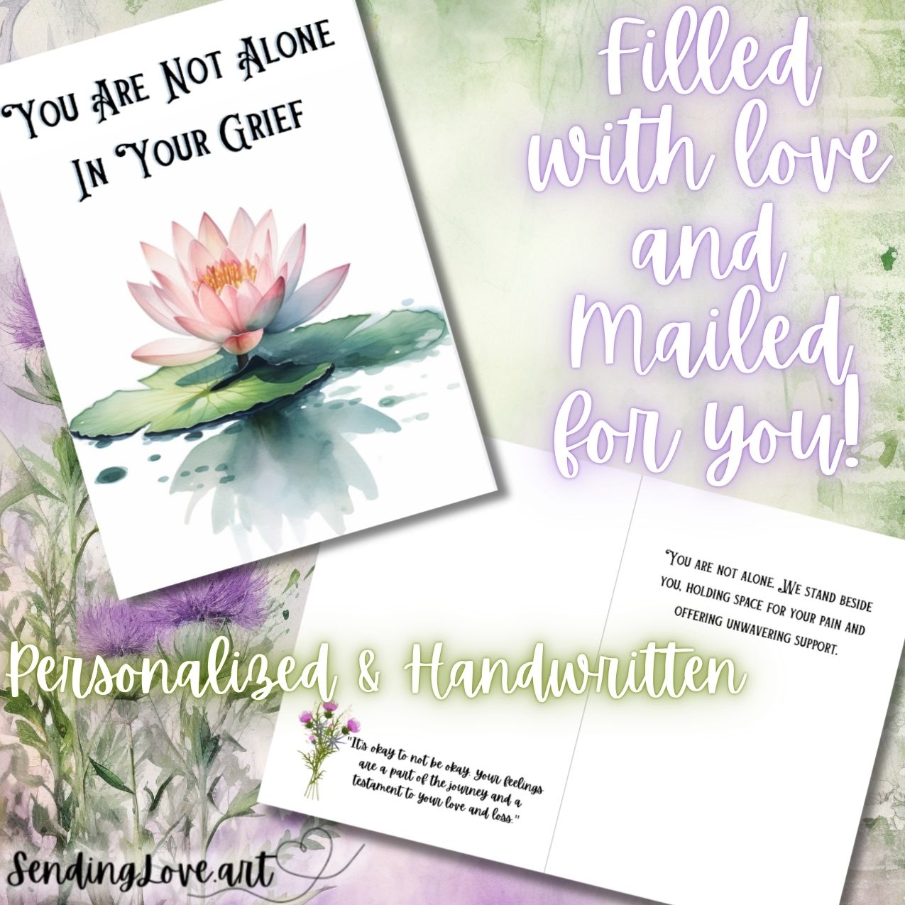 Grief Support - Single Card