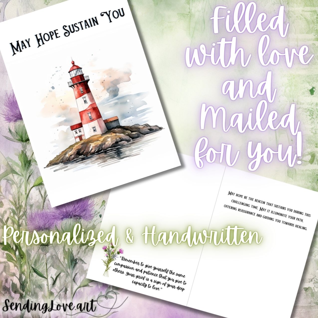 Grief Support - Single Card
