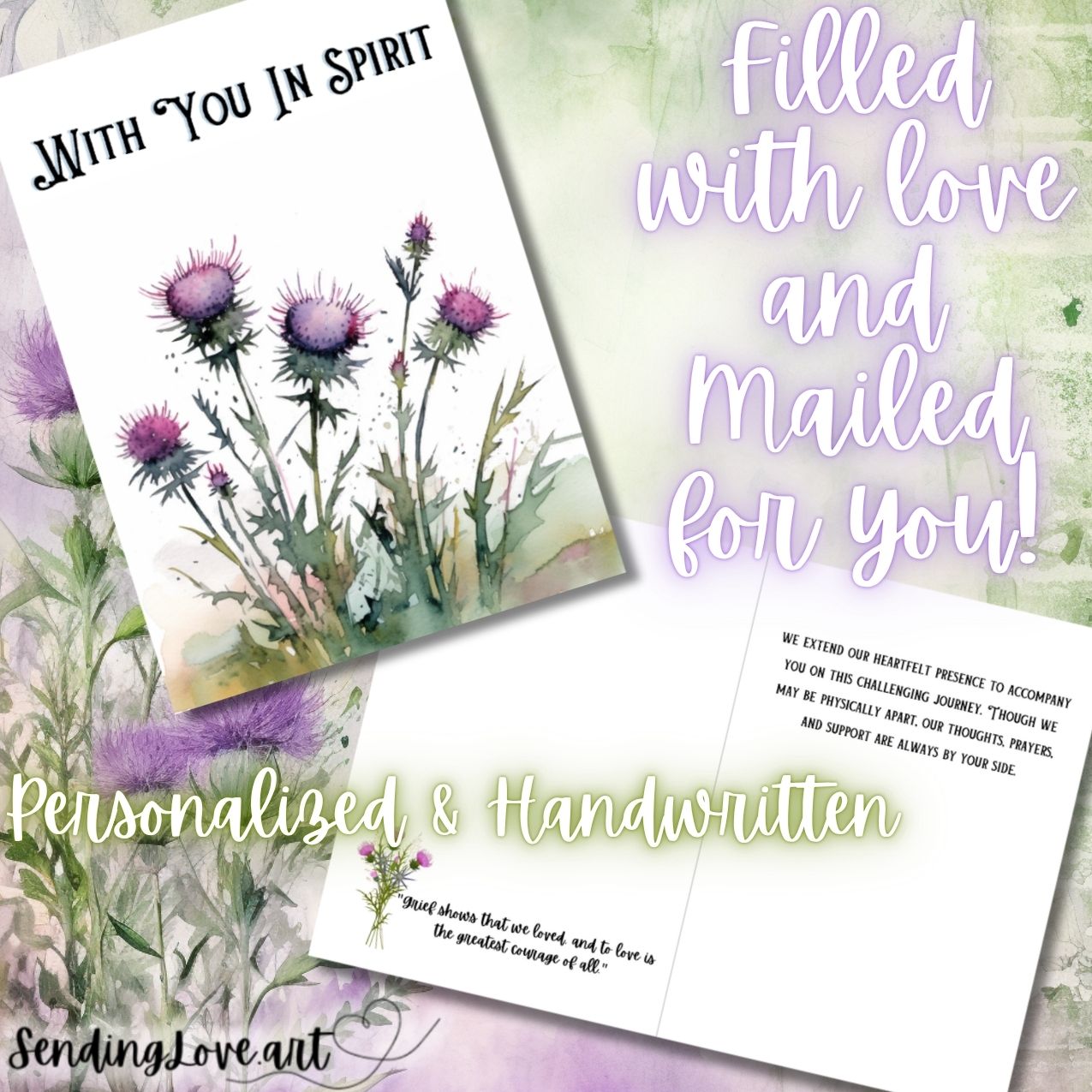 Grief Support - Single Card