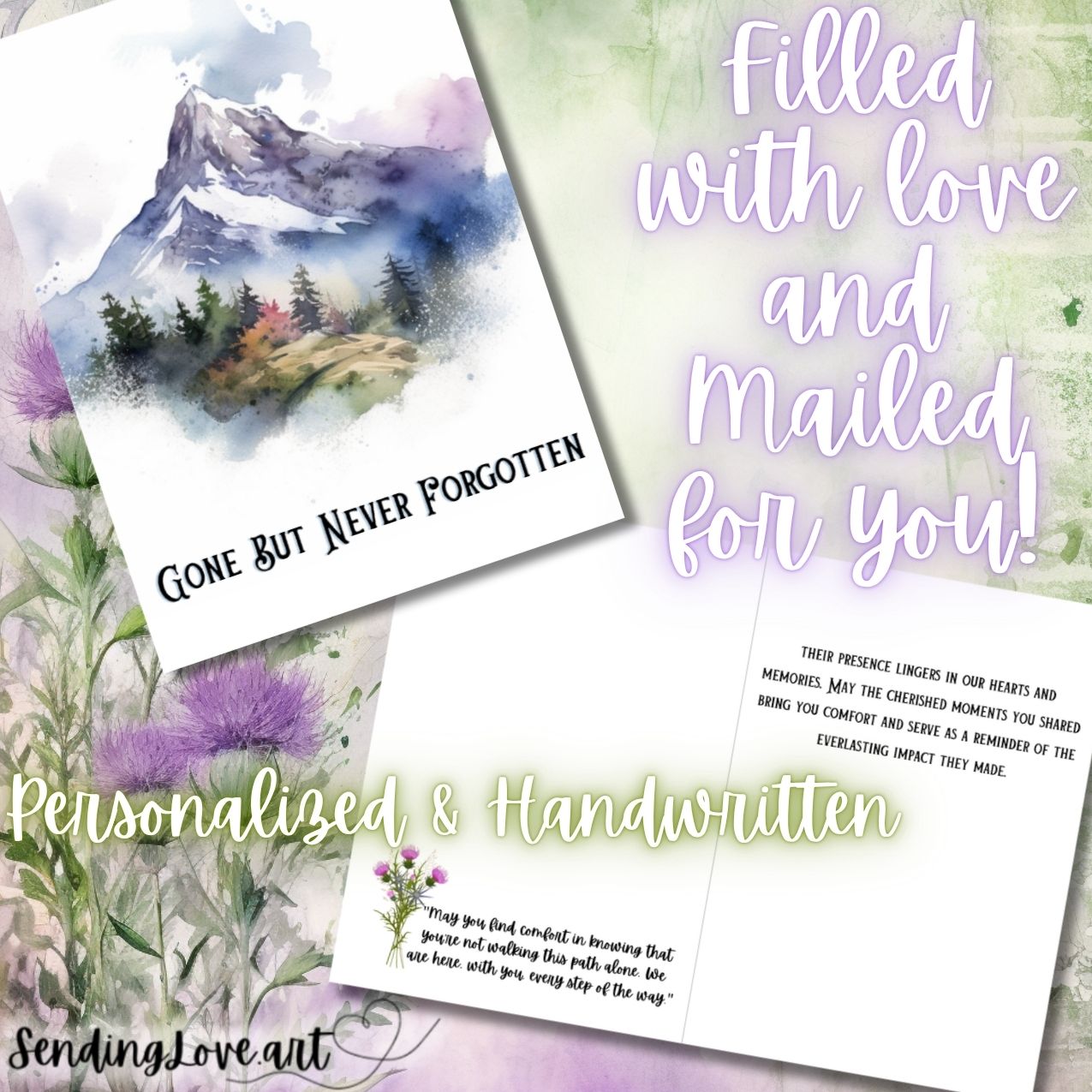 Grief Support - Single Card